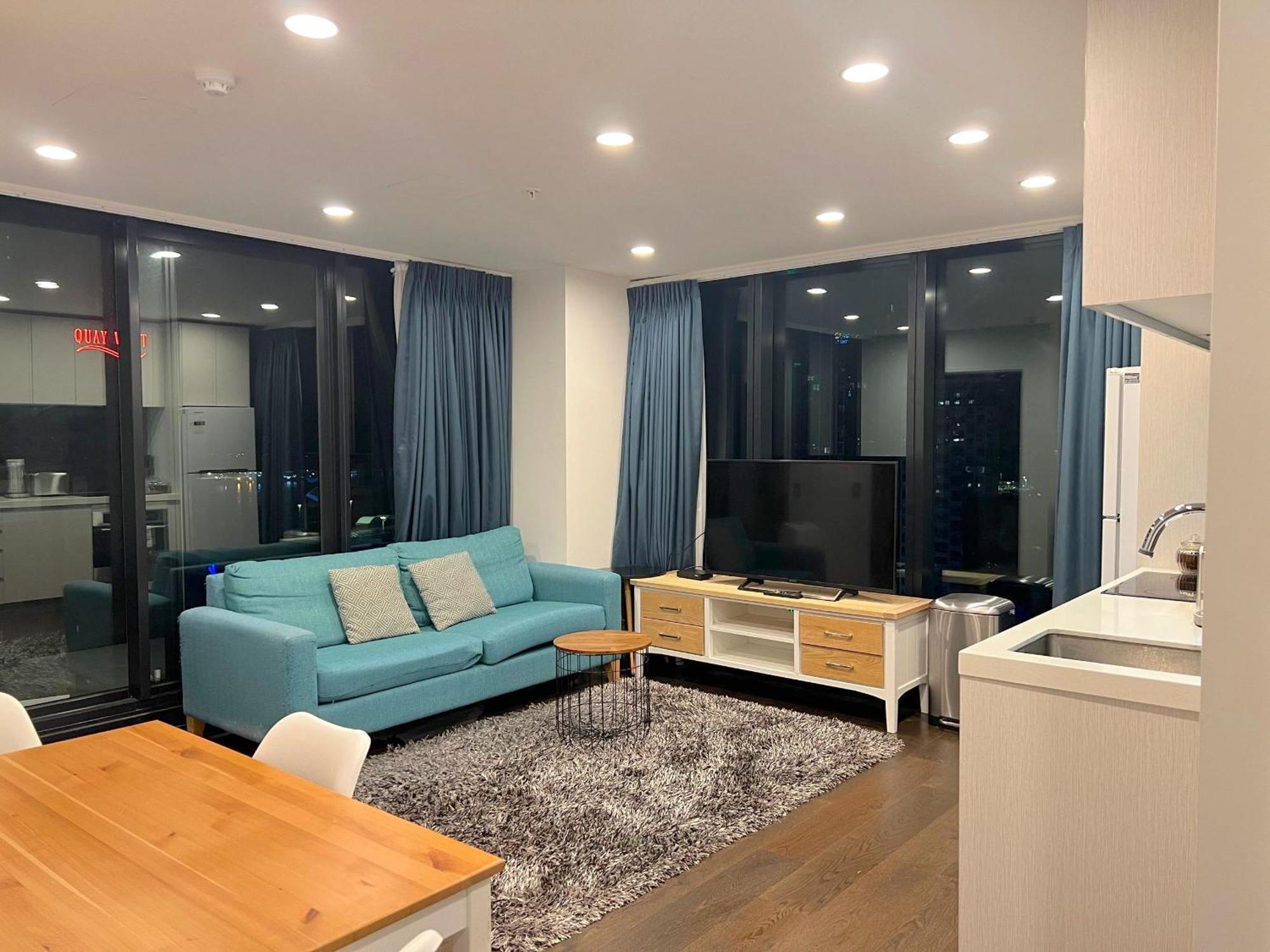 Gorgeous Seaview 2 Bedroom Apartment In Auckland Cbd Kültér fotó