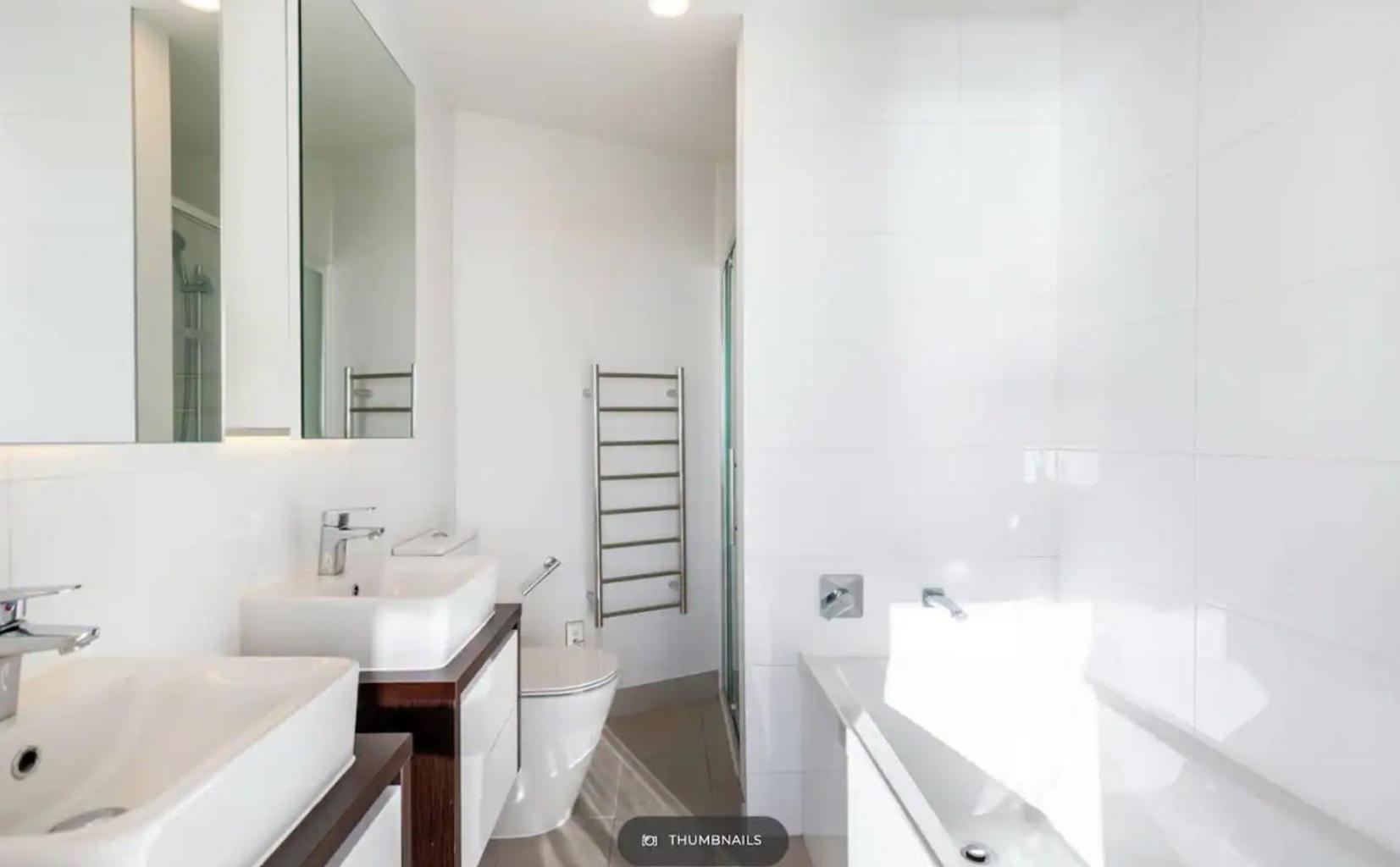 Gorgeous Seaview 2 Bedroom Apartment In Auckland Cbd Kültér fotó