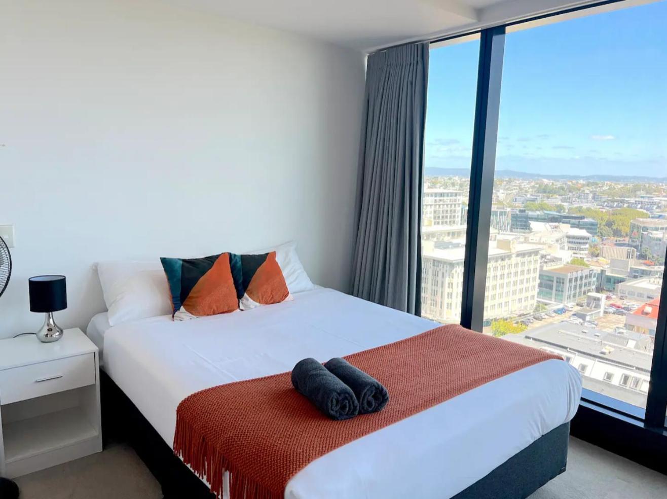 Gorgeous Seaview 2 Bedroom Apartment In Auckland Cbd Kültér fotó