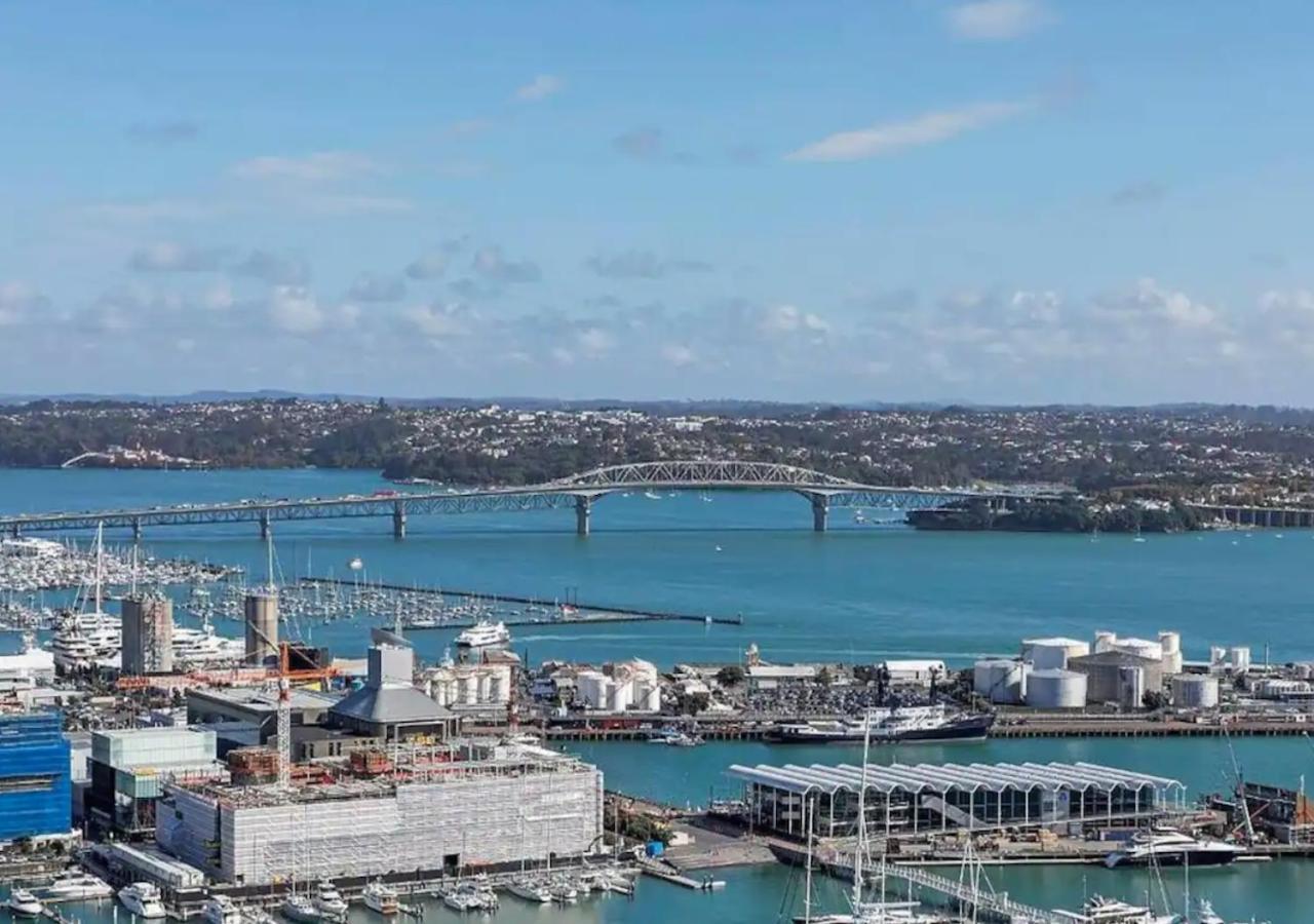 Gorgeous Seaview 2 Bedroom Apartment In Auckland Cbd Kültér fotó
