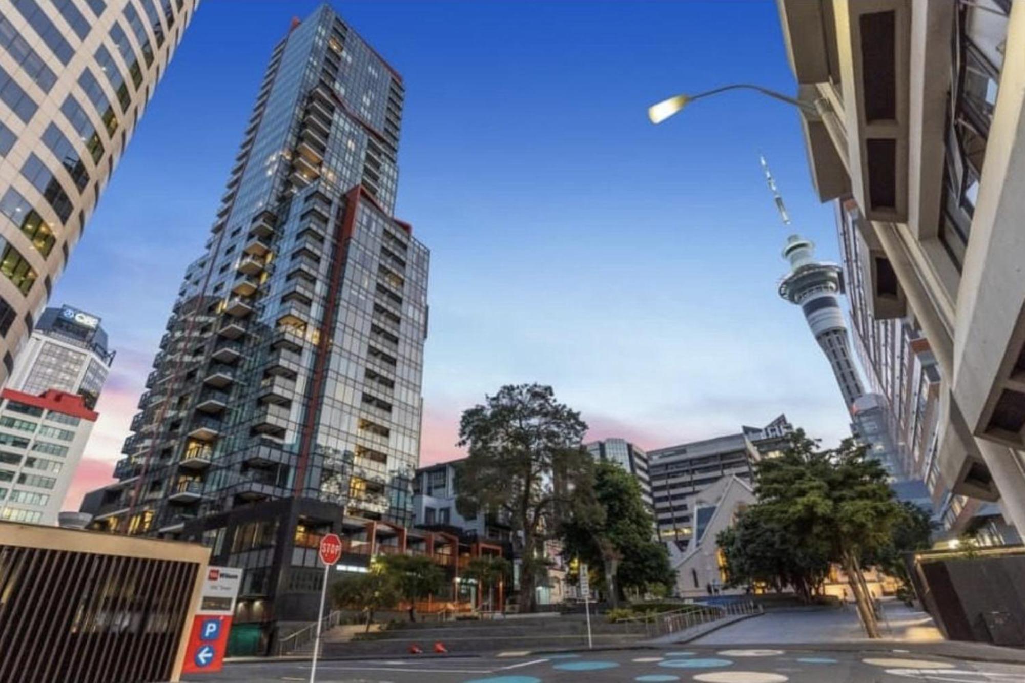 Gorgeous Seaview 2 Bedroom Apartment In Auckland Cbd Kültér fotó
